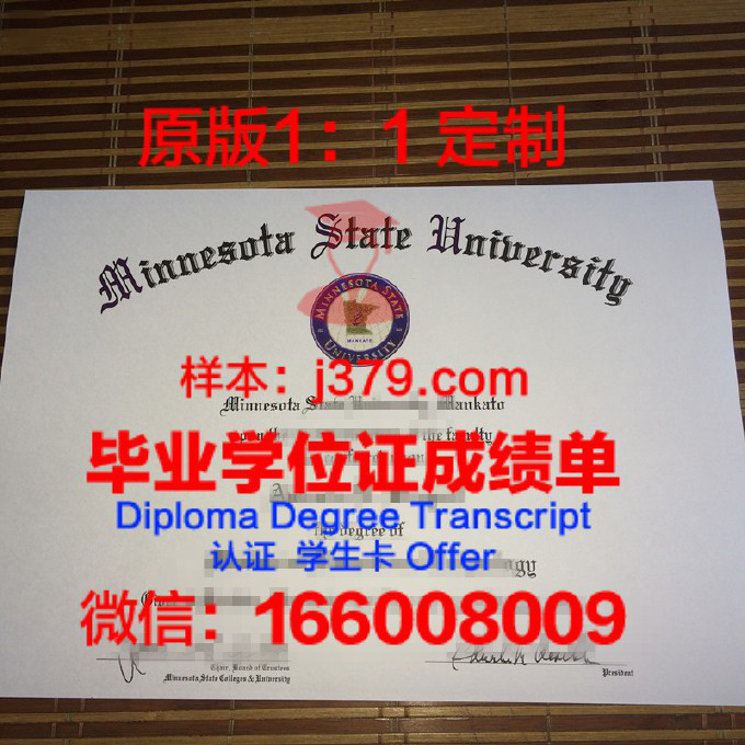 西南明尼苏达州立大学diploma证书(明尼苏达州大学排名)